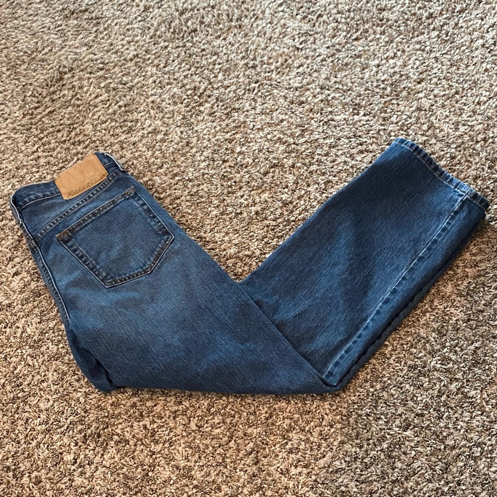Eddie Bauer Men's Relaxed Fit Cotton Straight Leg Jeans 32W 30L